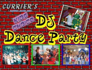 Currier's DJ Dance Party ad